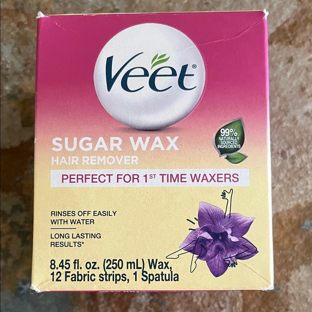 Veet Sugar Wax Hair Remover - Pink